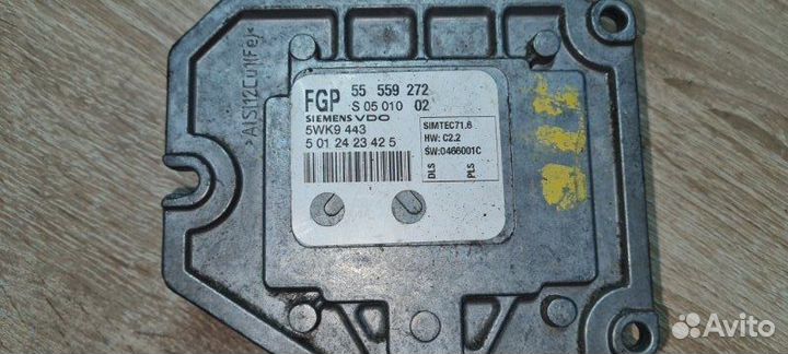 Блок управления двс Opel