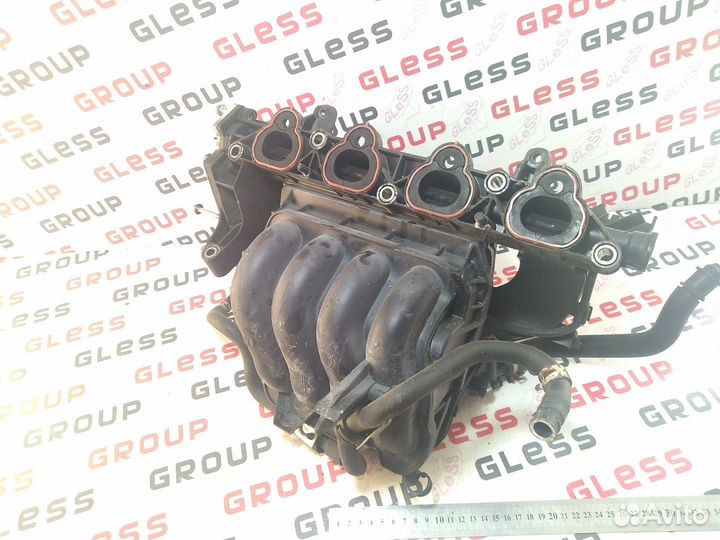 Коллектор впускной ZJ голый б/у Demio