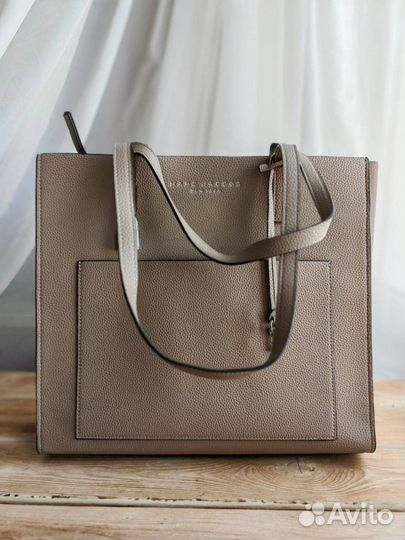 Женская сумка из натуральной кожи Marc Jacobs tote