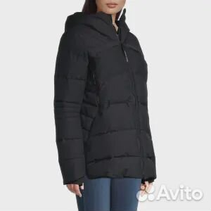 Пуховик HyBridge с капюшоном Canada Goose, черный