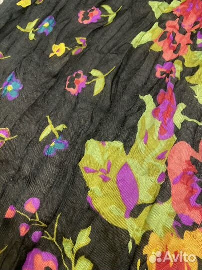 Платок шаль шарф палантин лёгкий яркий