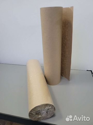 Плотная упаковочная крафт бумага рулон 50 метров