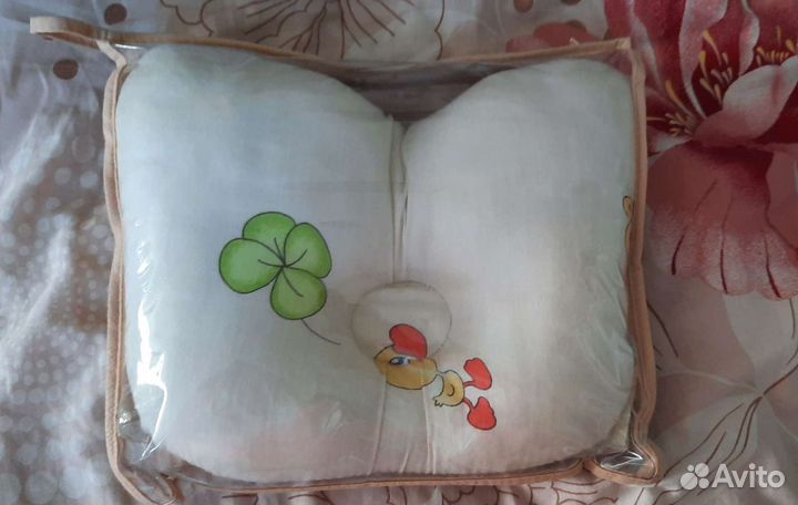 Подушка ортопедическая для новорожденных