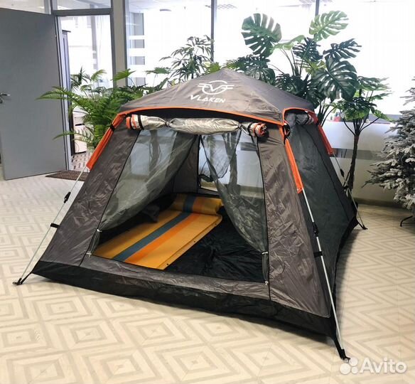 Палатка автоматическая туристическая 4 местная