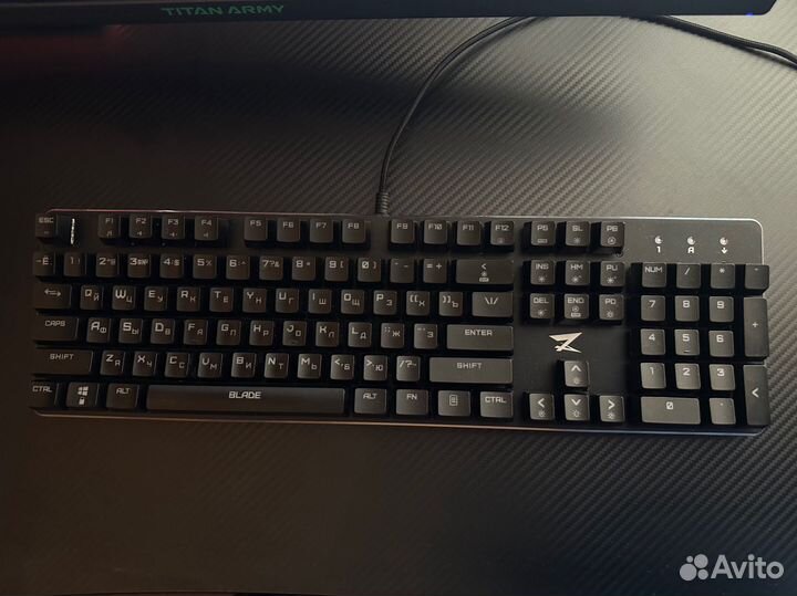 Игровая Клавиатура ZET gaming Blade PRO механика