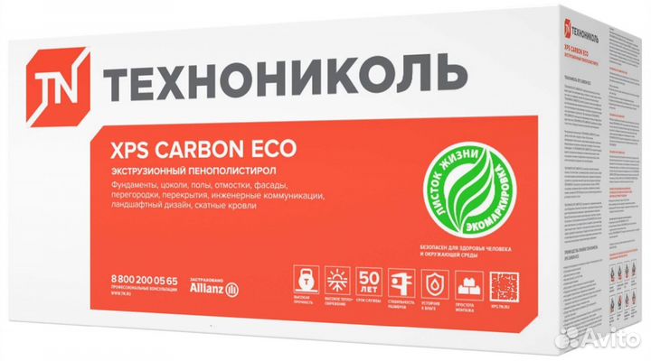 Экструдированный пенополистирол технониколь carbon