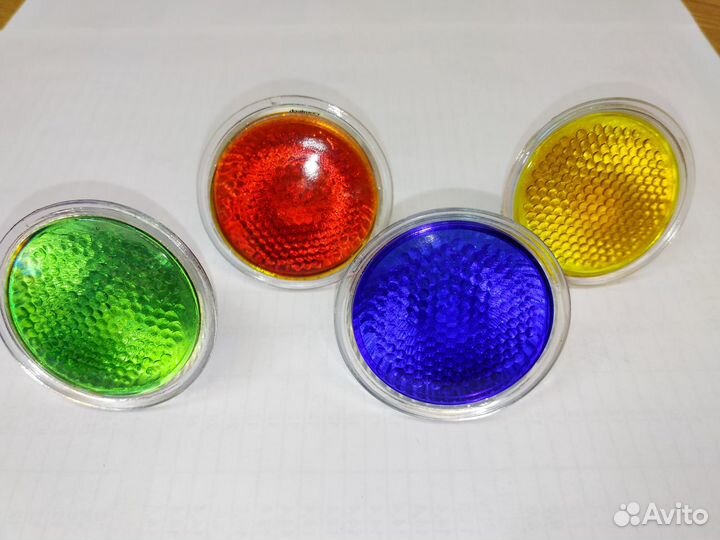 Лампы цветные