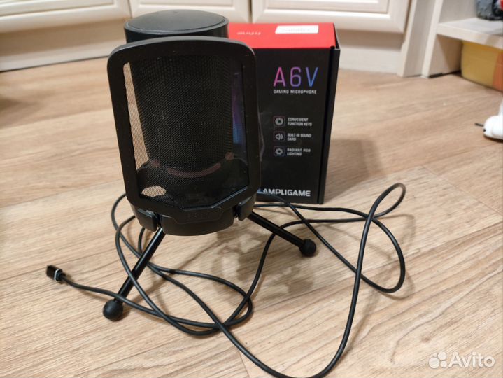 Игровой микрофон fifine a6v ampligame