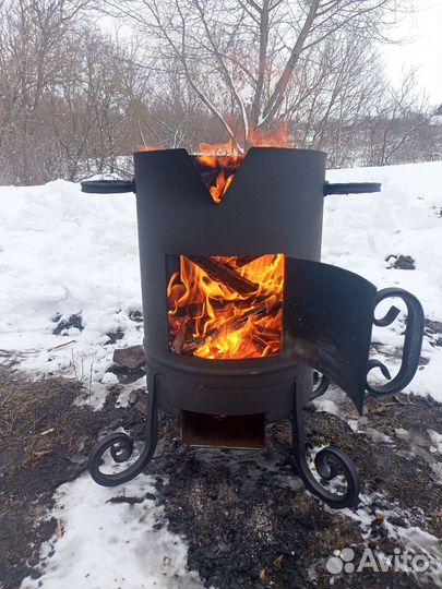 Печь под казан