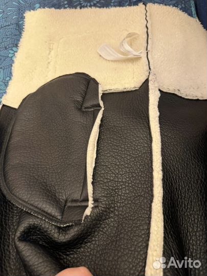 Дубленка Twinset S натуральная кожа и мех