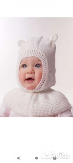 Шапка шлем журавлик