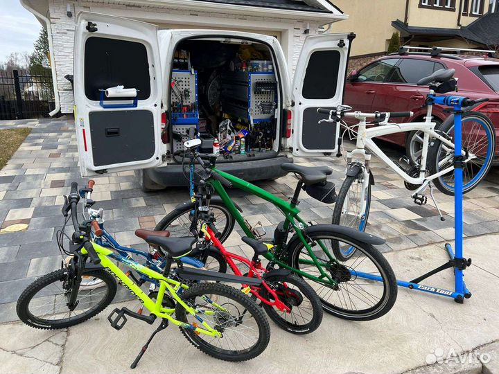 Ремонт велосипедов с выездом на дом