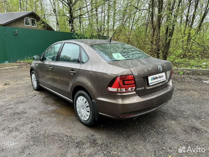 Volkswagen Polo 1.6 AT, 2017, 10 500 км