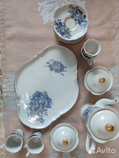 Кофейный сервиз Вербилки Гарднер Рассвет