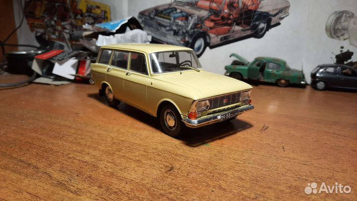 Модель Москвич 427 Ашет 1:24