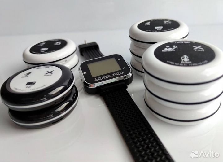 Кнопка вызова персонала, официанта, часы-пейджер