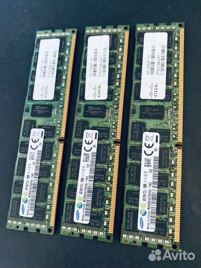 Серверная DDR3 Samsung 8 gb 1600 mhz ECC REG