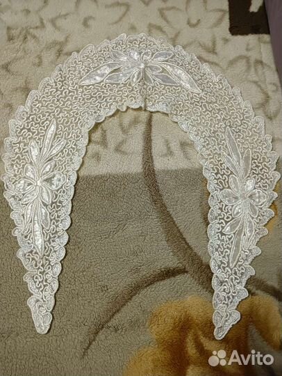 Белый воротник винтажный