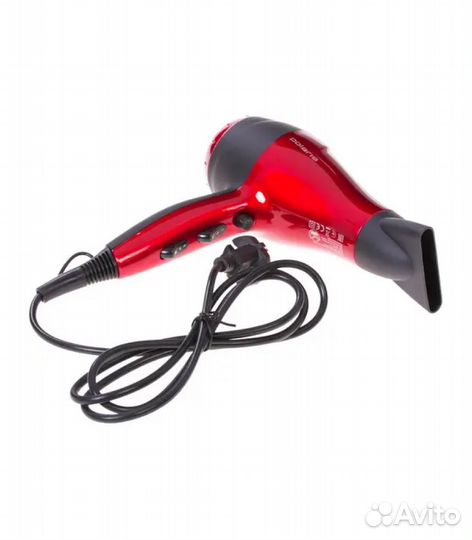 Фен Polaris PHD 2077i, 2000 Вт, красный