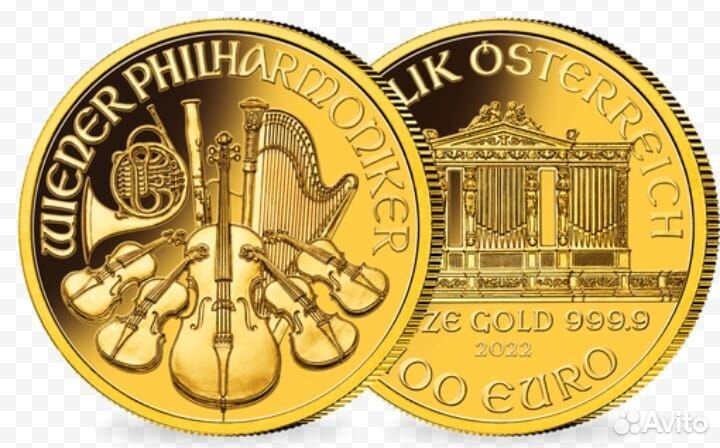 Золотая монета 