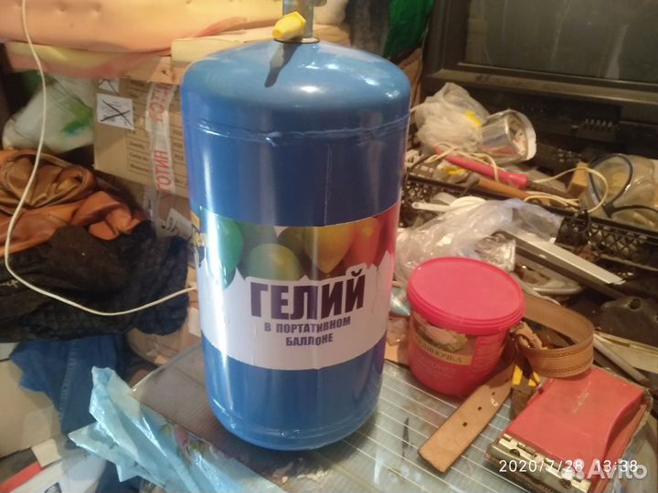 Гелий баллон пустой
