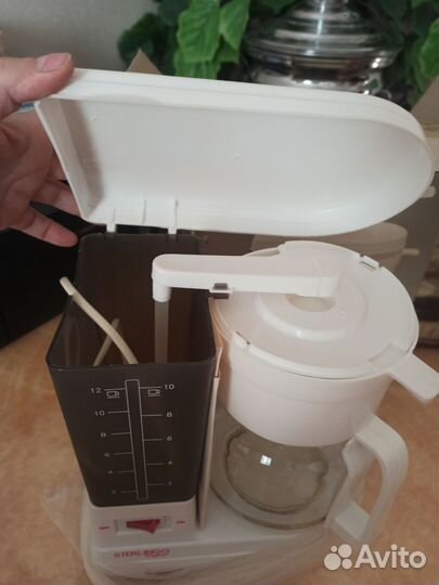 Кофеварка новая и кофемолка Б. У. First Austria