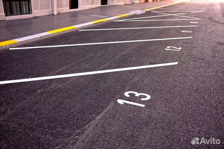 Разметка парковочных мест