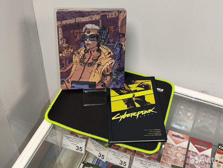 Steelbook PS4 Cyberpunk 2077 + ComicBook (без диск