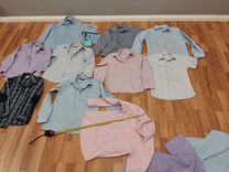 Брендовые рубашки в состоянии новых 116- 128 см
