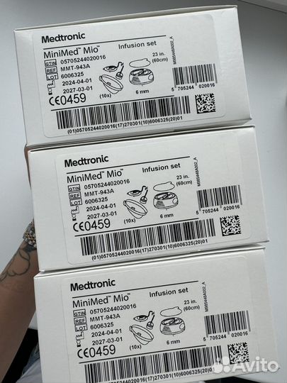 Резервуары medtronic mio