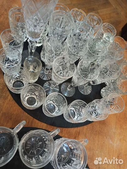 Рюмки бокалы фужеры