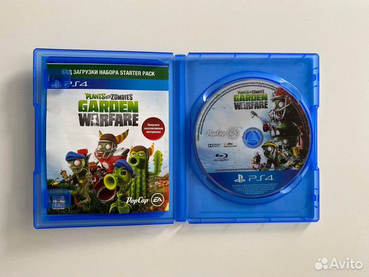 Игра Plants vs Zombies: Garden Warfare (PS4)