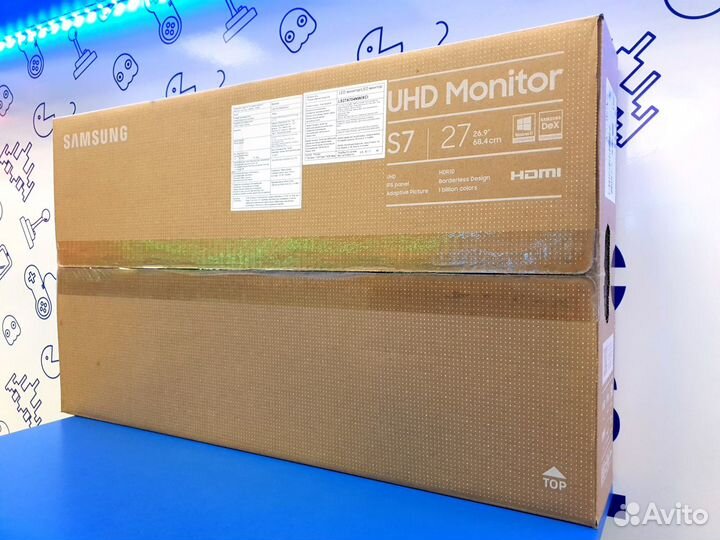 Монитор Samsung LS27A700nwixci UHD 4K