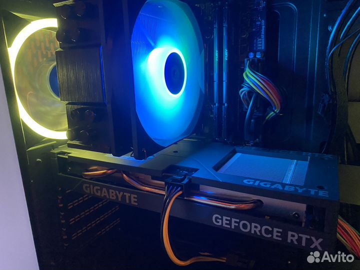 Игровой пк gigabyte RTX 4060 eagle OC/ i3 12100f