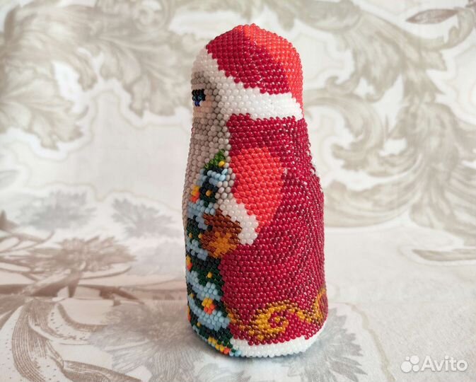 Новогодний хендмейд Матрешка Дед мороз