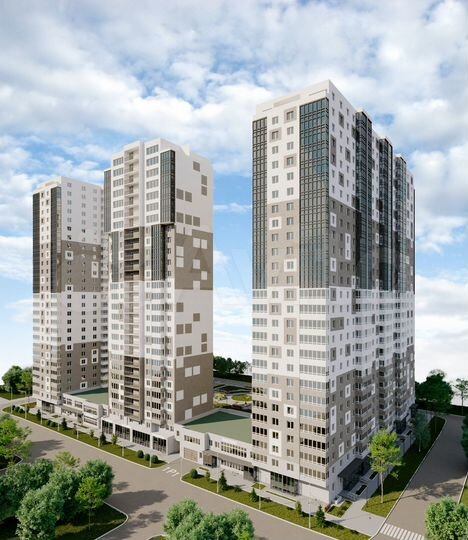 1-к. квартира, 45,3 м², 19/27 эт.