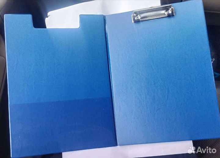 Папка планшет с верхним зажимом