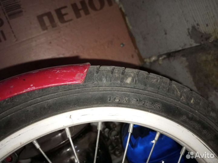 Детский велосипед бу 16