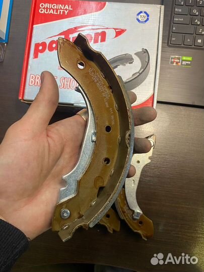 Колодки тормозные задние Peugeot 206 (203x38mm)
