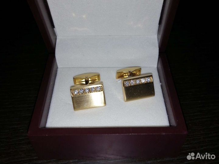 Запонки мужские новые