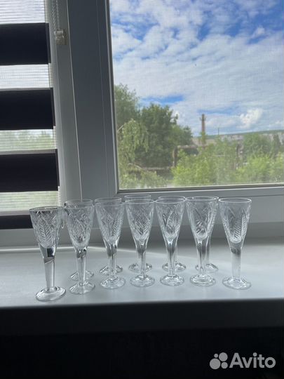 Рюмочка на ножке хрусталь СССР