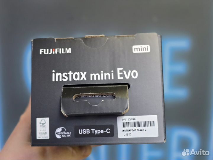 Fujifilm instax mini Evo black