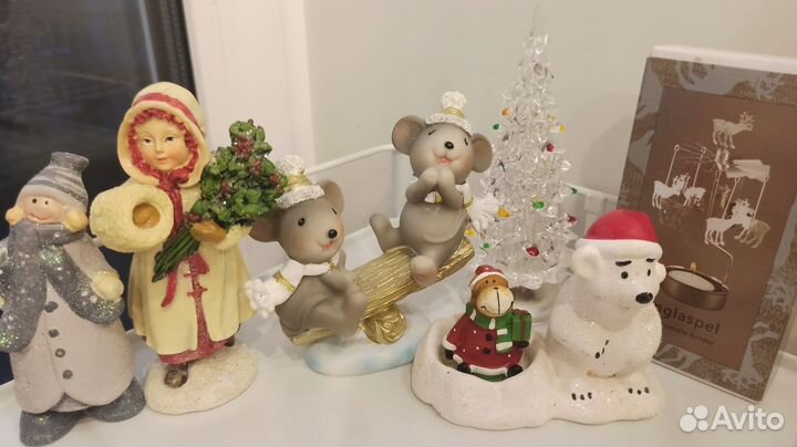 Новогодние статуэтки