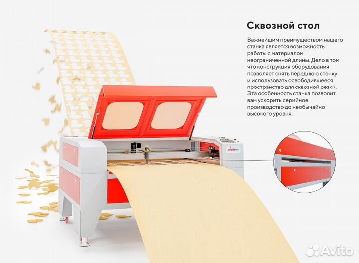 Лазерный станок 600x900 мм