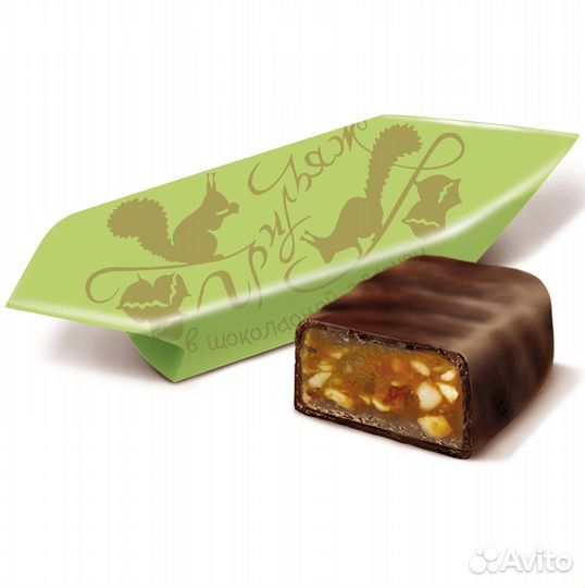 Конфеты Грильяж в шоколадной глазури 200 г