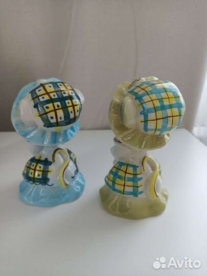 Статуэтки мышки керамика 2шт