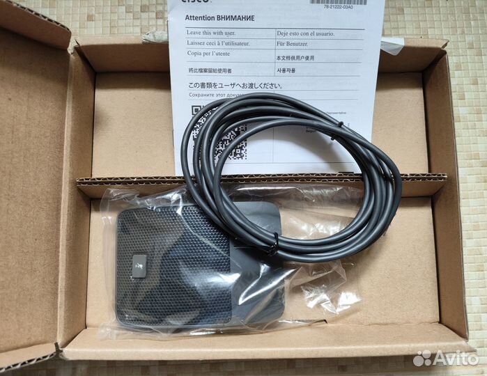 Cisco Cp-mic-wired-s