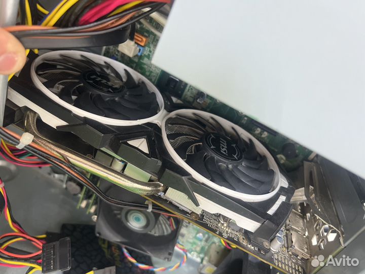Игровой компьютер HP/Core i5/Ram16GB/SSD/RX570