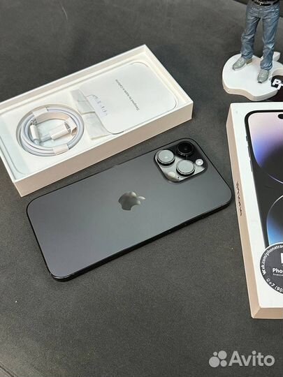 Телефон iPhone 14 pro max 256 Black sim+esim