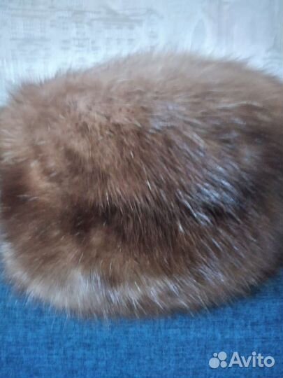 Шапка женская из меха соболя